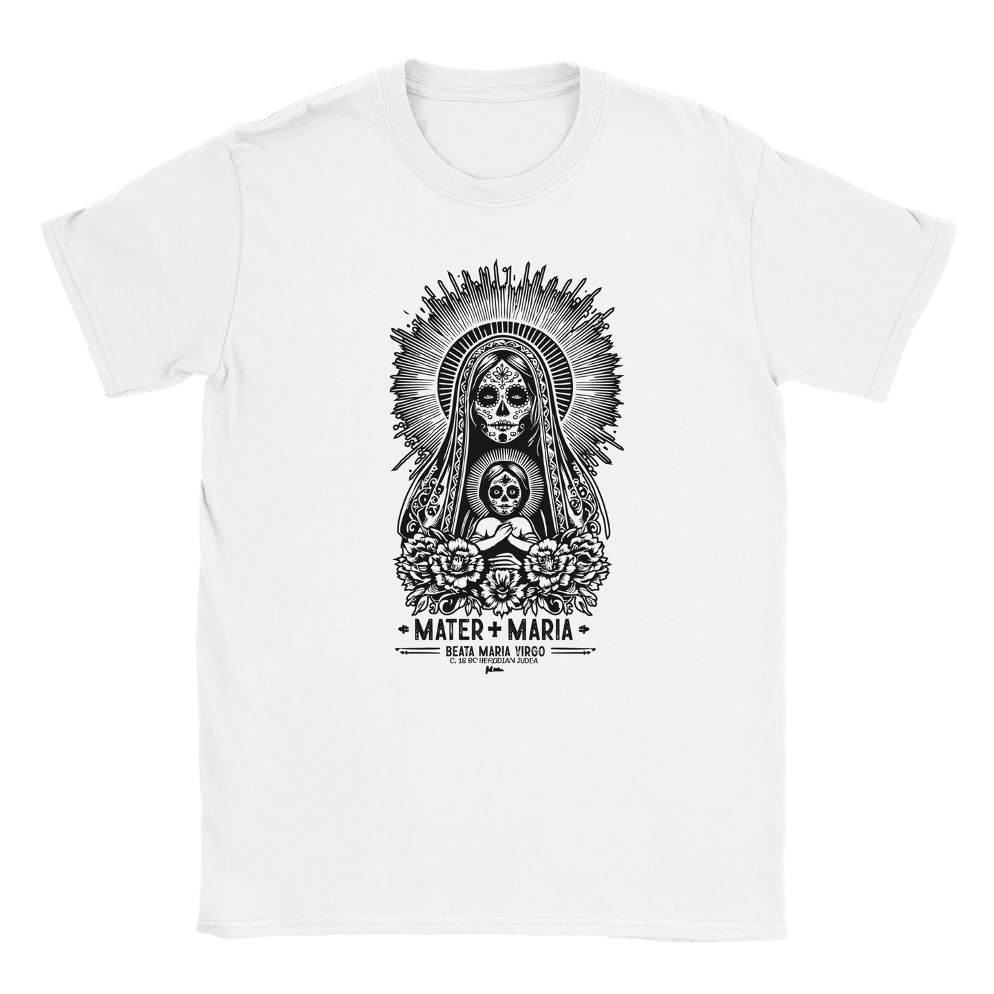 Mother Mary 004 streetwear t-shirt by Two Souls Inc

